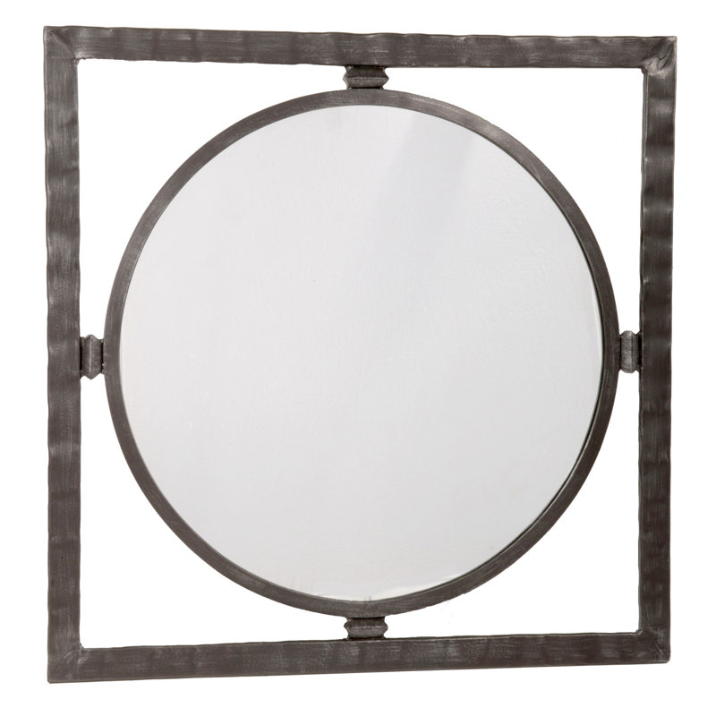 Loon Peak® Roybal Large Round Mirror Wayfair